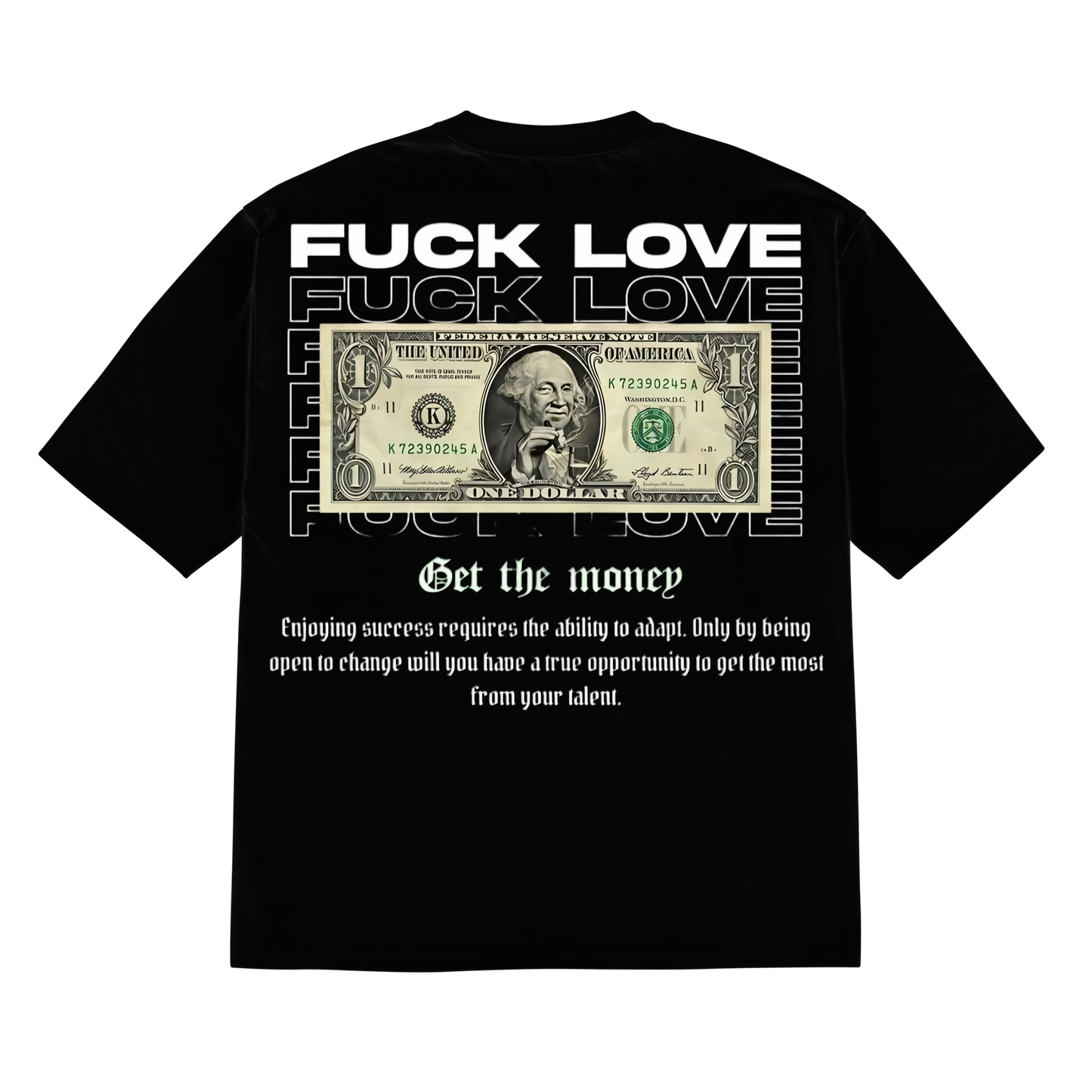 F*ck love (over sized t-shirt) limited edition
