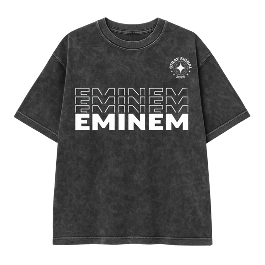 Eminem (over sized acid washed t-shirt) limited edition